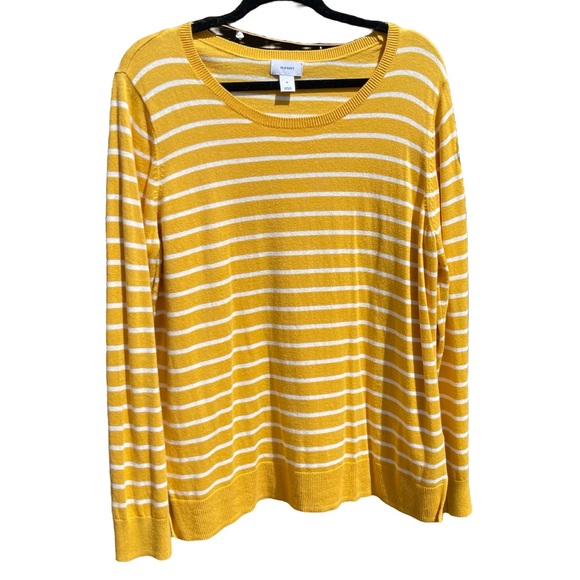 OLD NAVY Women’s Mustard/Yellow Lightweight Pullover Sweater (Size XL) - Picture 9 of 12